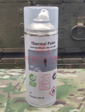 Анти термокраска для защиты от тепловизора, для пристрелки Zikitec Thermal Spray paint